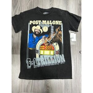 Post Malone Posty Co Graphic T Shirt Black Cotton Medium F1 Trillion Posty Music